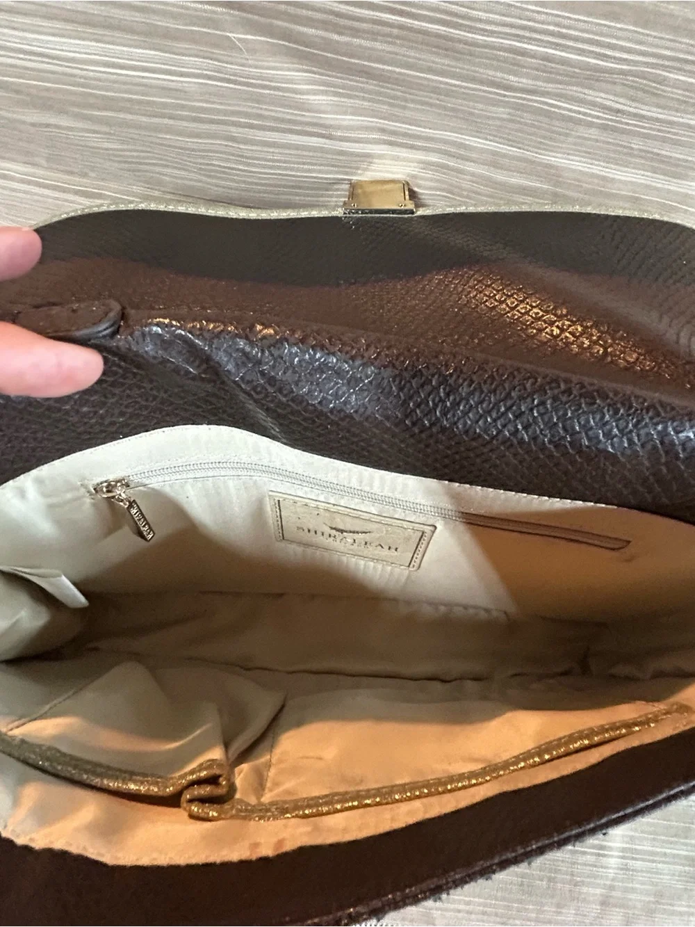 Shiraleah Vegan Leather Clutch